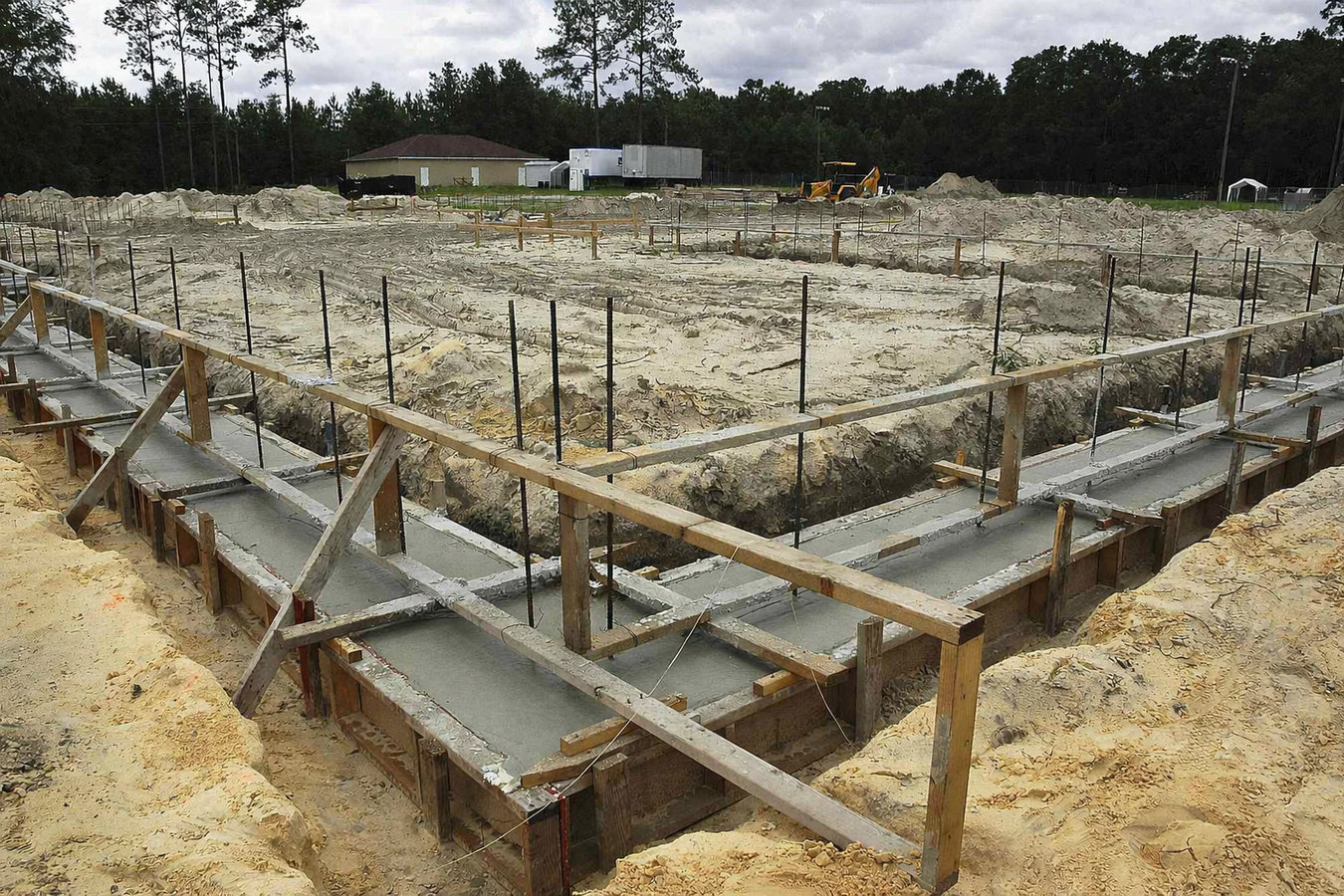 Concrete footings